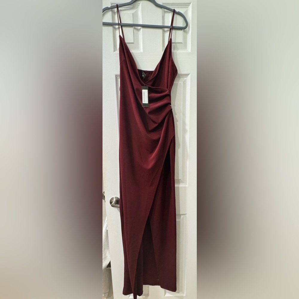 Brand new Lulus dress never worn. New with tags originally 64.00